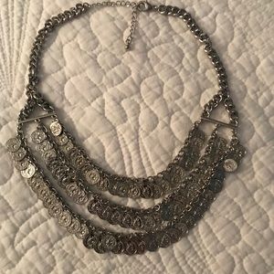 Coin 3 strand necklace